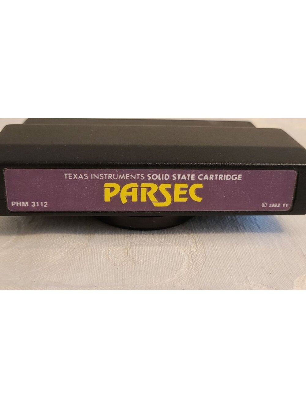 Vintage 1982 Texas Instruments Solid State PARSEC Cartridge